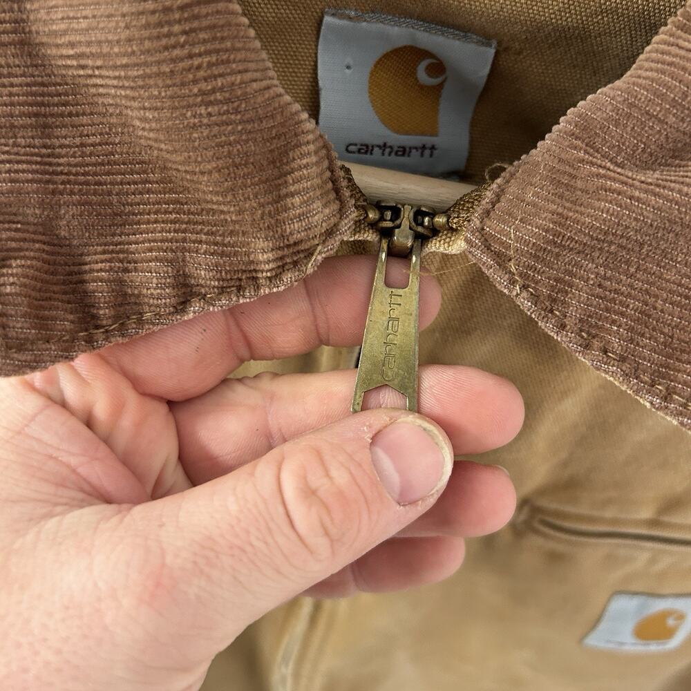 Vintage Carhartt Unlined Detroit Jacket “Brown” JU1216 J97 - Picture 14 of 14